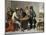 Dice Players, 1630-80-Mathieu Le Nain-Mounted Giclee Print