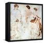 Dice Players, Herculaneum, 1st Century AD-null-Framed Stretched Canvas