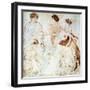 Dice Players, Herculaneum, 1st Century AD-null-Framed Giclee Print