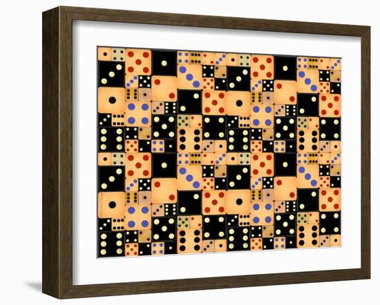 Dice-Kate Ward Thacker-Framed Giclee Print