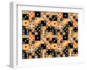 Dice-Kate Ward Thacker-Framed Giclee Print