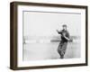 Dick Hoblitzell, Cincinatti Reds, Baseball Photo-Lantern Press-Framed Art Print