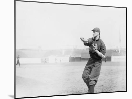 Dick Hoblitzell, Cincinatti Reds, Baseball Photo-Lantern Press-Mounted Art Print