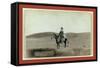 Dick Latham of Iron Mountain, Wyo., Returning Home from the Plains with the Antelope He Has Slain-John C. H. Grabill-Framed Stretched Canvas
