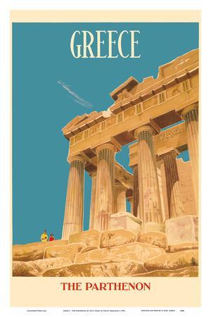 Santorini Island Greece Aegean Greek European Travel Poster Art Advertisement