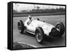 Dick Seaman's Mercedes, Donington Grand Prix, 1938-null-Framed Stretched Canvas