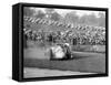 Dick Seaman with His Mercedes, Donington Grand Prix, 1938-null-Framed Stretched Canvas