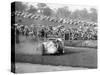 Dick Seaman with His Mercedes, Donington Grand Prix, 1938-null-Stretched Canvas