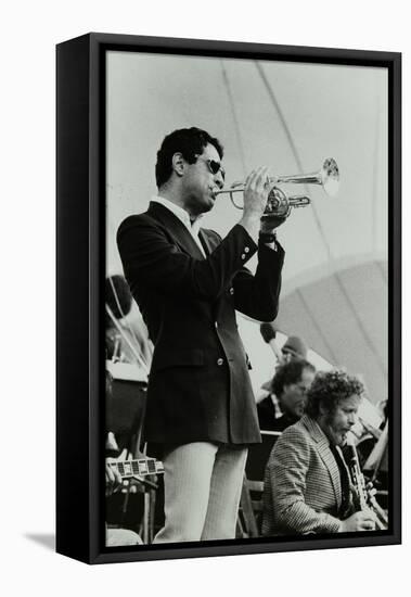 Dick Sudhalter and Bob Wilber Playing at the Capital Radio Jazz Festival, London, 1979-Denis Williams-Framed Stretched Canvas