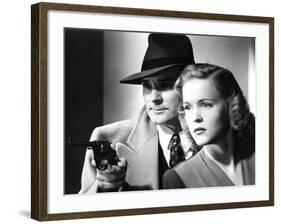 Dick Tracy's Dilemma, Ralph Byrd, Kay Christopher, 1947-null-Framed Photo