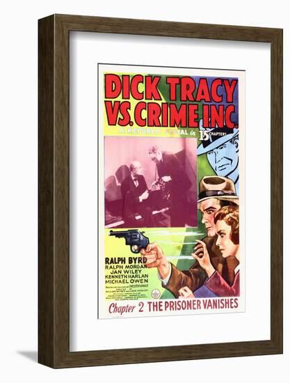 Dick Tracy Vs. Crime Inc.-null-Framed Photo