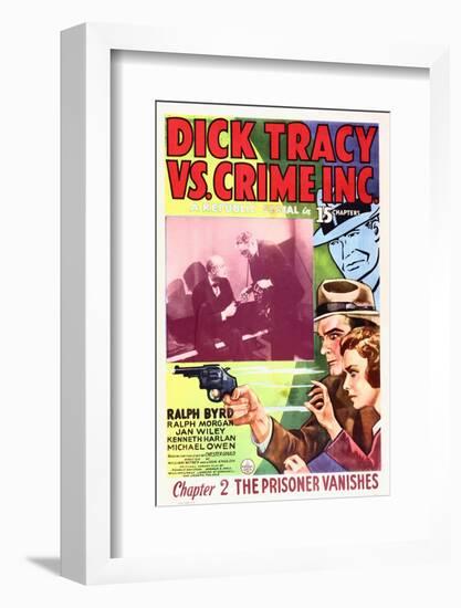 Dick Tracy Vs. Crime Inc.-null-Framed Photo