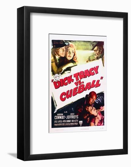 Dick Tracy Vs. Cueball-null-Framed Photo