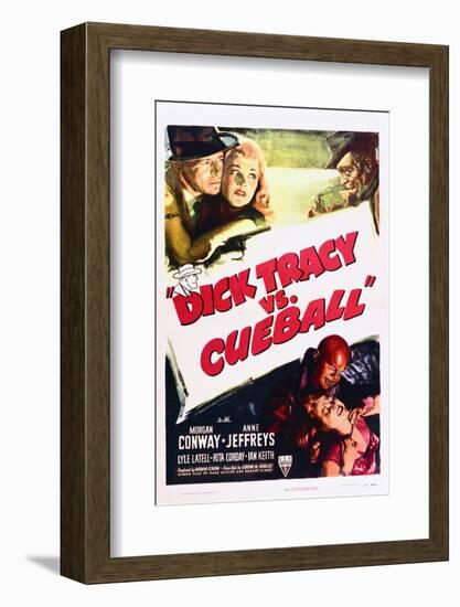 Dick Tracy Vs. Cueball-null-Framed Photo