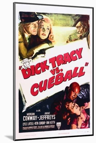 Dick Tracy Vs. Cueball-null-Mounted Photo