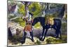 Dick Turpin, English Robber and Highwayman, 19th Century-null-Mounted Giclee Print