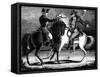 Dick Turpin Holds Up Fellow Highwayman, Tom King-null-Framed Stretched Canvas