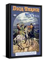 Dick Turpin: Hunted for his Life-null-Framed Stretched Canvas