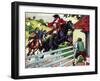 Dick Turpin's Ride to York on His Horse Black Bess-Ronald Simmons-Framed Giclee Print