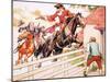 Dick Turpin's Ride to York-Ronald Simmons-Mounted Giclee Print