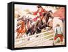 Dick Turpin's Ride to York-Ronald Simmons-Framed Stretched Canvas