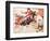 Dick Turpin's Ride to York-Ronald Simmons-Framed Giclee Print