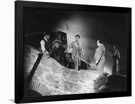 Dick Van Dyke, Nancy Kwan, Lieutenant Robin Crusoe U, S, N,, 1966-null-Framed Photographic Print