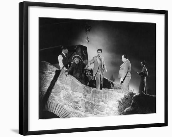 Dick Van Dyke, Nancy Kwan, Lieutenant Robin Crusoe U, S, N,, 1966-null-Framed Photographic Print