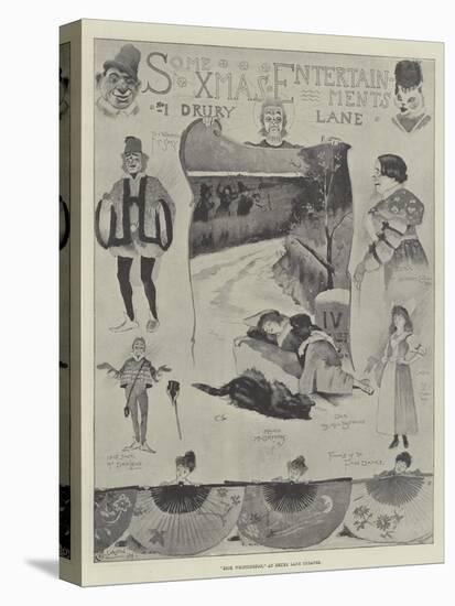 Dick Whittington, at Drury Lane Theatre-Cecil Aldin-Stretched Canvas