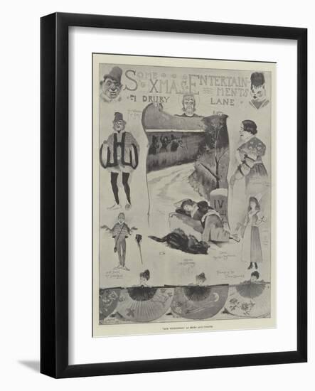 Dick Whittington, at Drury Lane Theatre-Cecil Aldin-Framed Giclee Print
