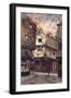 Dick Whittington Inn, Cloth Fair, London, 1880-John Crowther-Framed Giclee Print