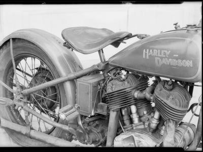 1929 Harley-Davidson Motorcycle