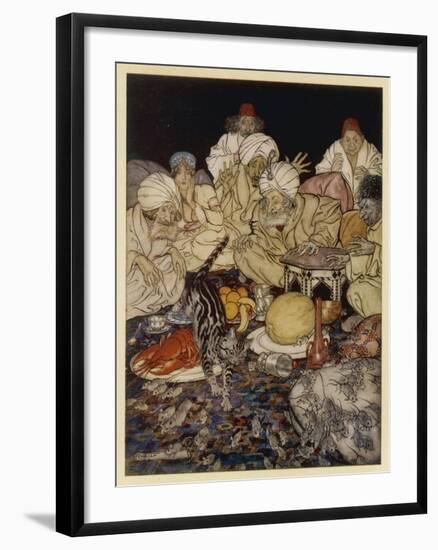 Dick Whittington-Arthur Rackham-Framed Art Print