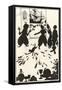 Dick Whittington-Arthur Rackham-Framed Stretched Canvas