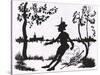 Dick Whittington-Arthur Rackham-Stretched Canvas