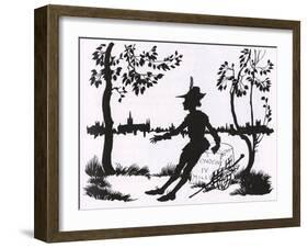 Dick Whittington-Arthur Rackham-Framed Art Print