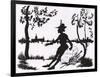 Dick Whittington-Arthur Rackham-Framed Art Print