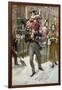 Dickens: A Christmas Carol-Harold Copping-Framed Giclee Print