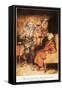 Dickens: A Christmas Carol-Arthur Rackham-Framed Stretched Canvas