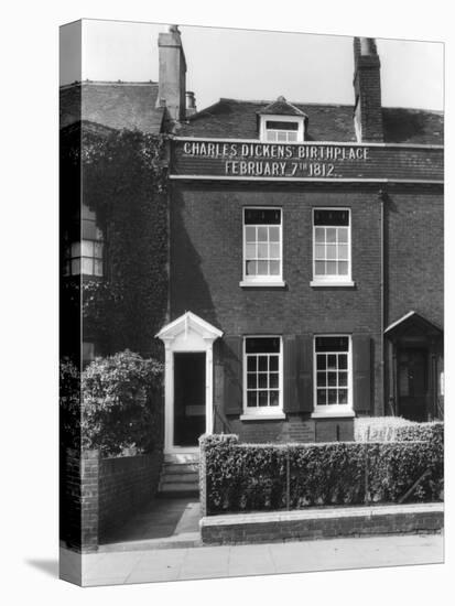 Dickens' Birthplace-Fred Musto-Stretched Canvas