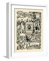 'Dickens Centenary Stamp', 1912-Stephen Reid-Framed Photographic Print