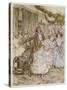 Dickens, Christmas Carol-Arthur Rackham-Stretched Canvas