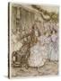 Dickens, Christmas Carol-Arthur Rackham-Stretched Canvas