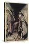 Dickens, Christmas Carol-Arthur Rackham-Stretched Canvas