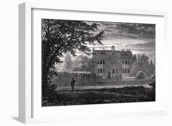 Dickens, Gadshill-null-Framed Art Print