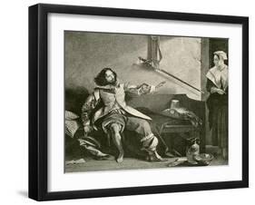 Dickens in Every Man in his Humour-Charles Robert Leslie-Framed Giclee Print