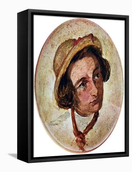 Dickens in the Character of Sir Charles Coldstream, 1850S-Augustus Leopold Egg-Framed Stretched Canvas