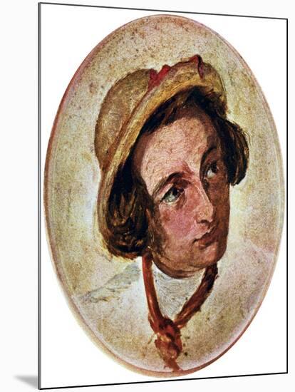 Dickens in the Character of Sir Charles Coldstream, 1850S-Augustus Leopold Egg-Mounted Giclee Print