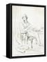 Dickens Maclise Outline-null-Framed Stretched Canvas