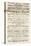 Dickens Playbill: 'A Christmas Carol' at Adelphi Theatre Royal, February 26th 1814-null-Stretched Canvas